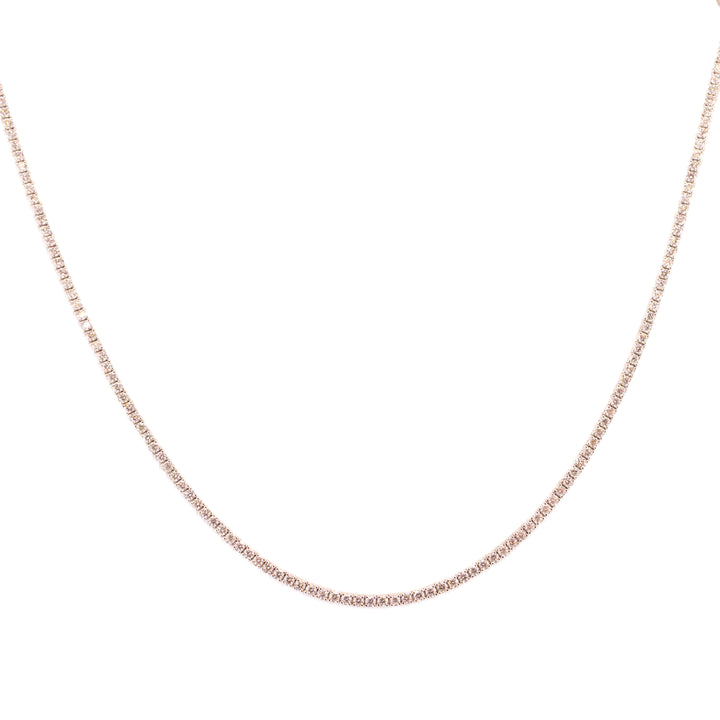 Classic Diamond Tennis Necklace
