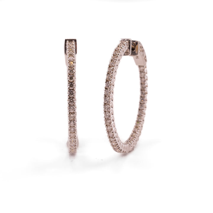 Luna Inside-Out Hoops