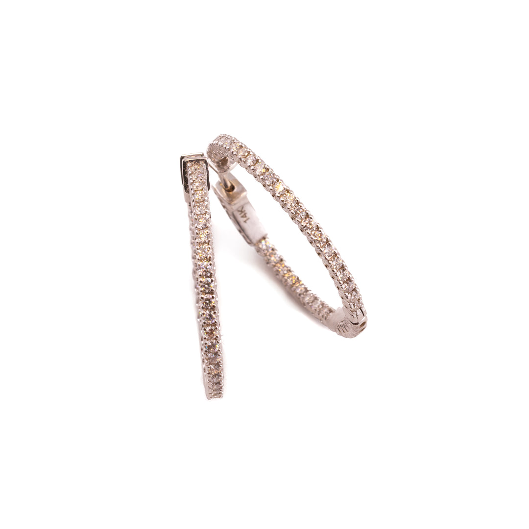 Luna Inside-Out Hoops