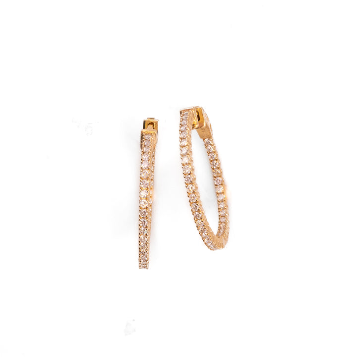 Luna Inside-Out Hoops