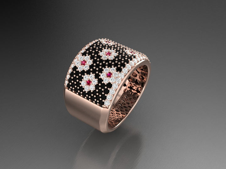 Flower Power Black Diamonds
