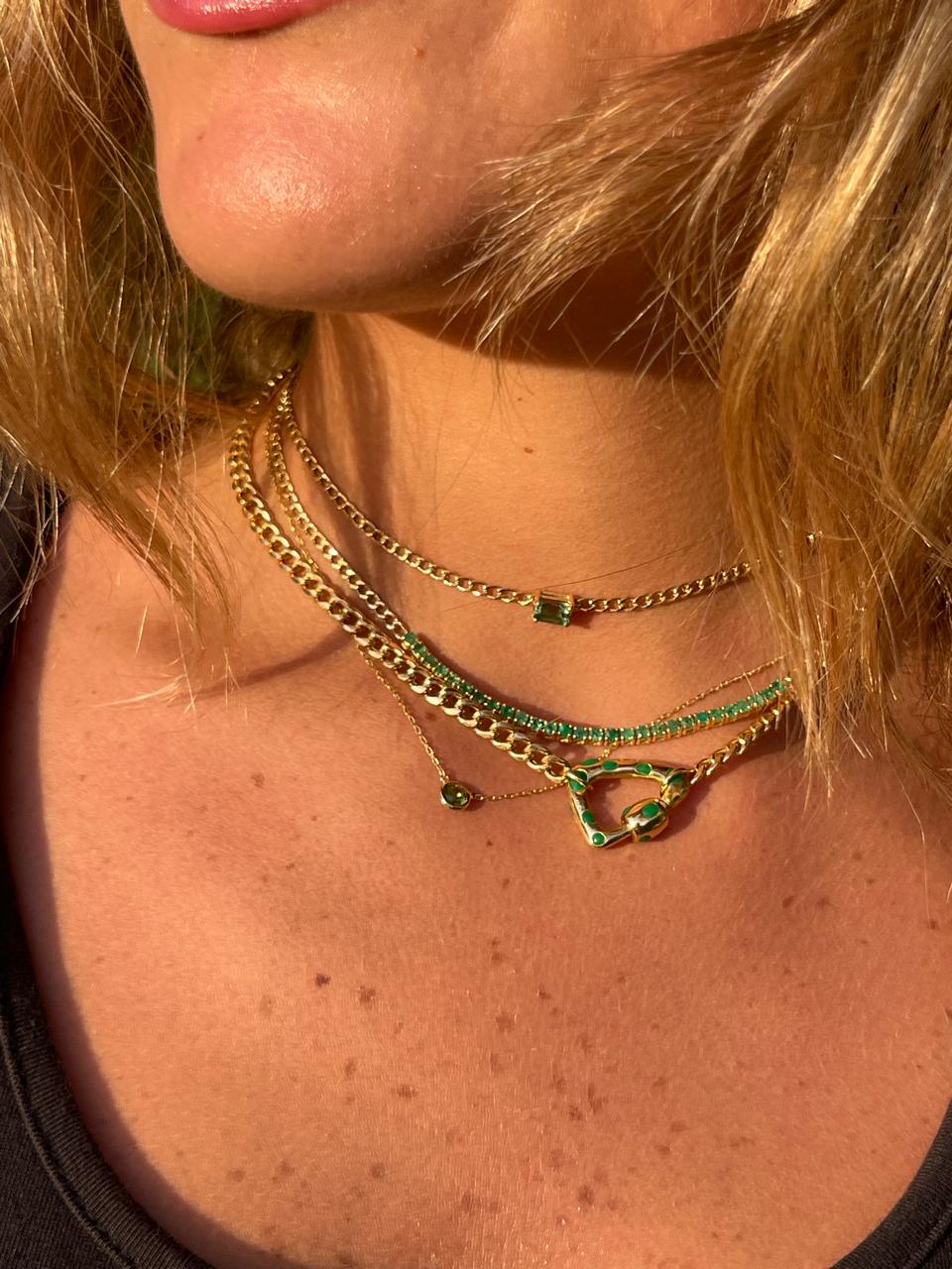 Emerald Edge Choker