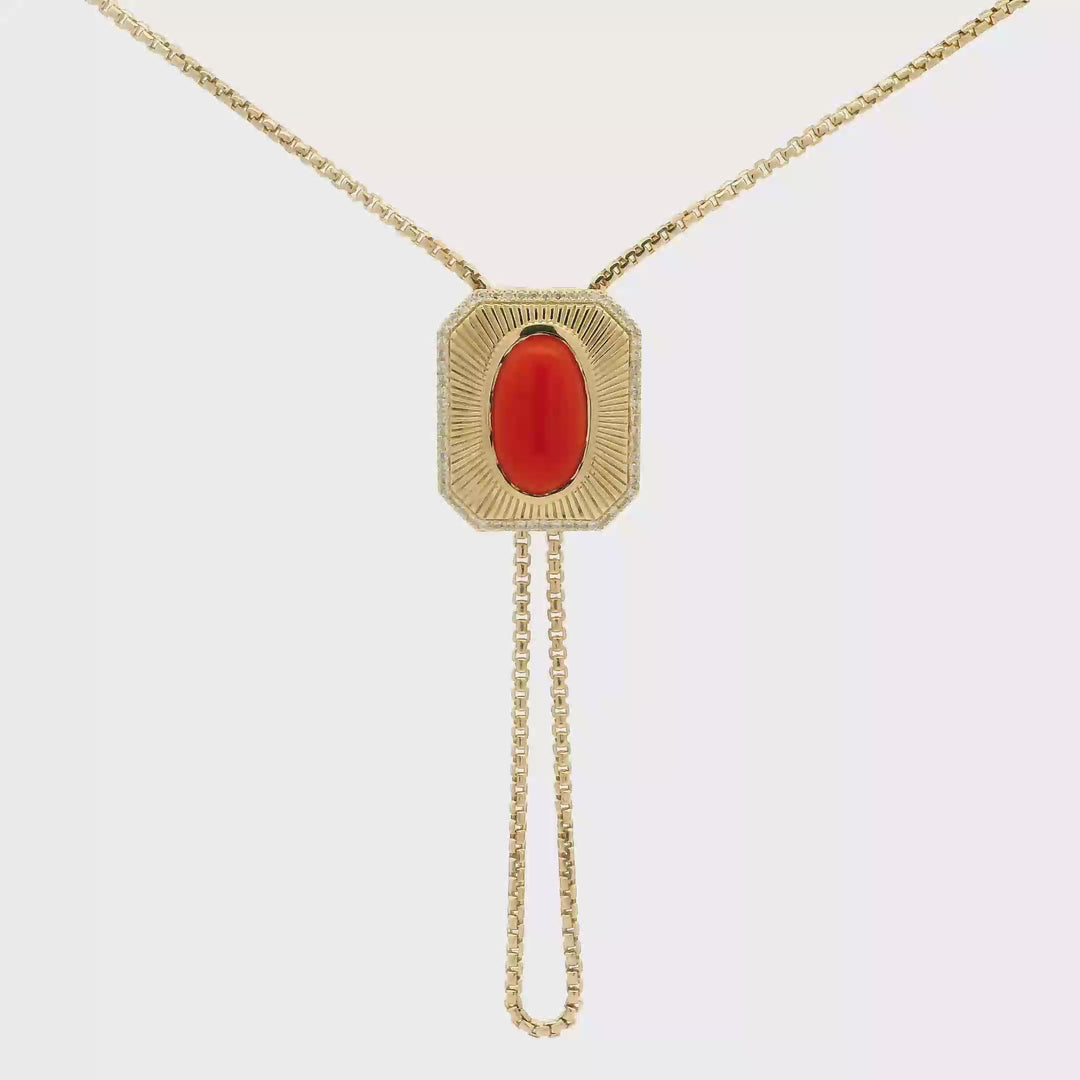Sawyer Lunara Coral Necklace