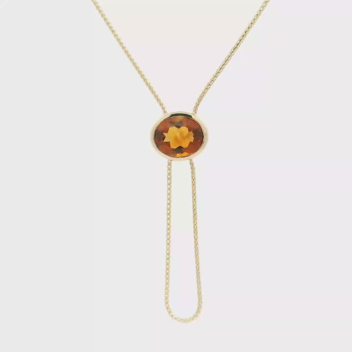 Solara Collection: Oval Citrine